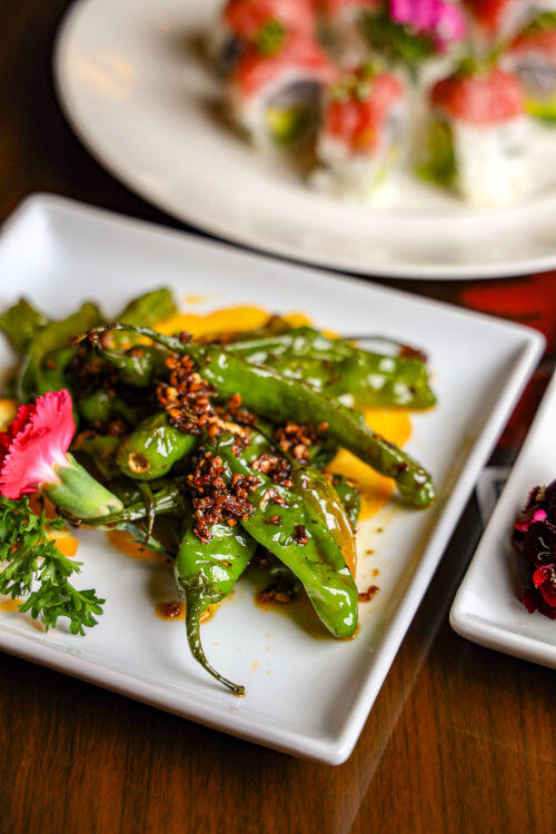 Spicy Sashito Peppers App