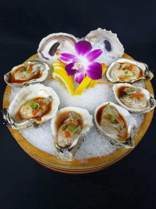White Stone Oysters Half